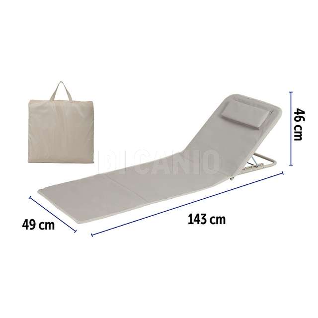 Beach mat 145x47x41 oxf sabbia - Principale