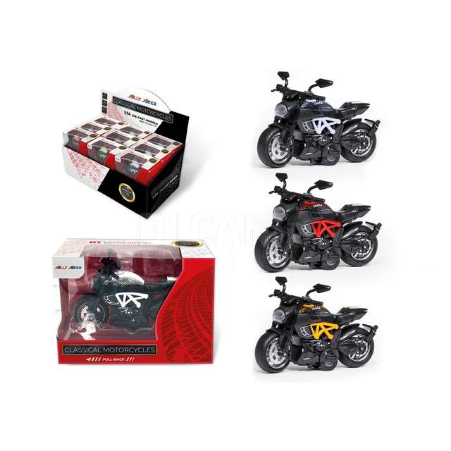 Moto jolly joker naked 1:14 3 modelli assortiti - Principale