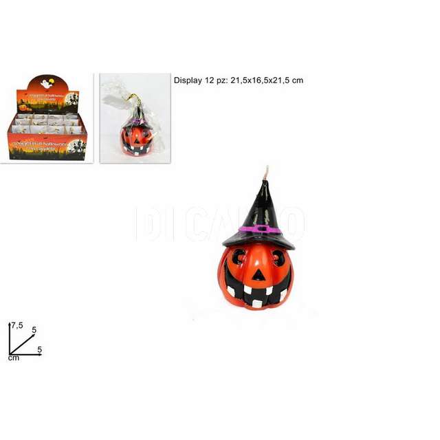 Candela zucca c_cappello cm7.5 display box due esse ca008003 - Principale