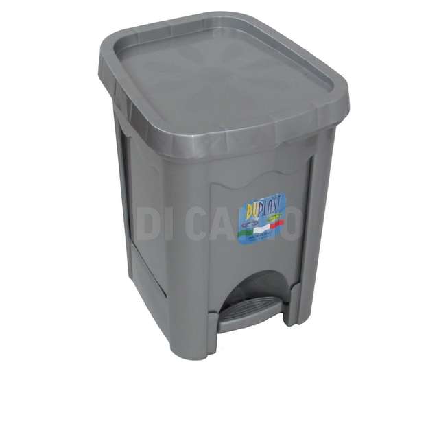 Pattumiera eco margherita lt.6 silver - Principale