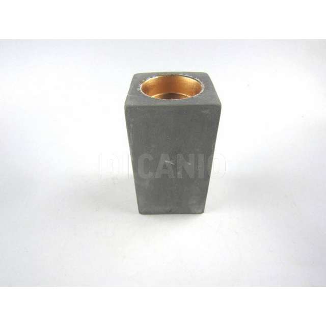 P.lumino rettang. cemento int.lucente h.12x6,5x6,5cm. iimis. creare - Principale