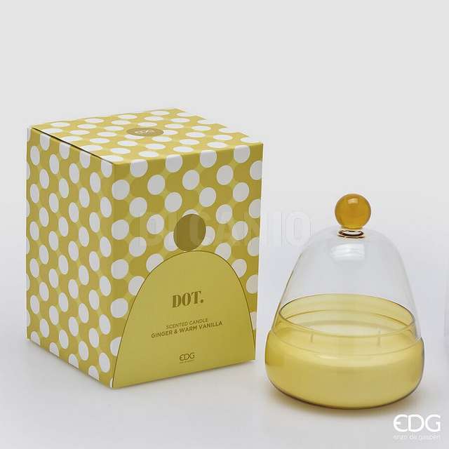 Candela dot con profumo h.17.2 d.12 ginger & warm vanilla edg - Principale