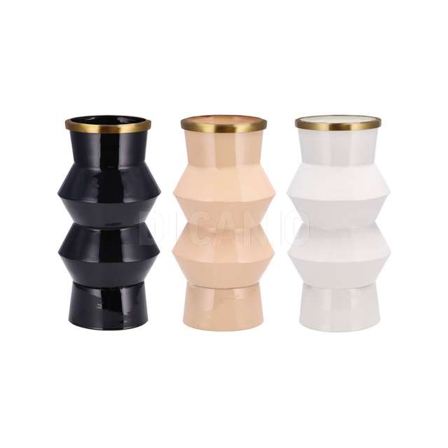 Vaso metallo dm.11.5x27 assortito - Principale