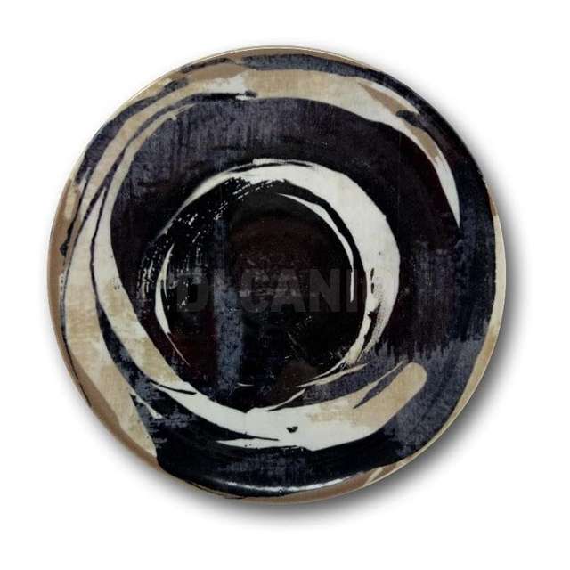 Piatto piano cm.28 siviglia dark matter - Principale