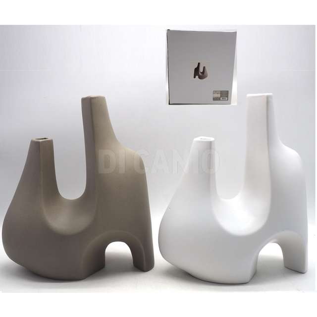 Vaso dolomite 31x10x16 2 colori assortiti - Principale