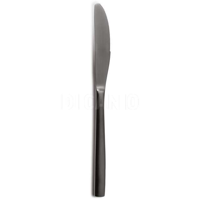 Dozz. coltello tavola barcellona pvd black comas - Principale