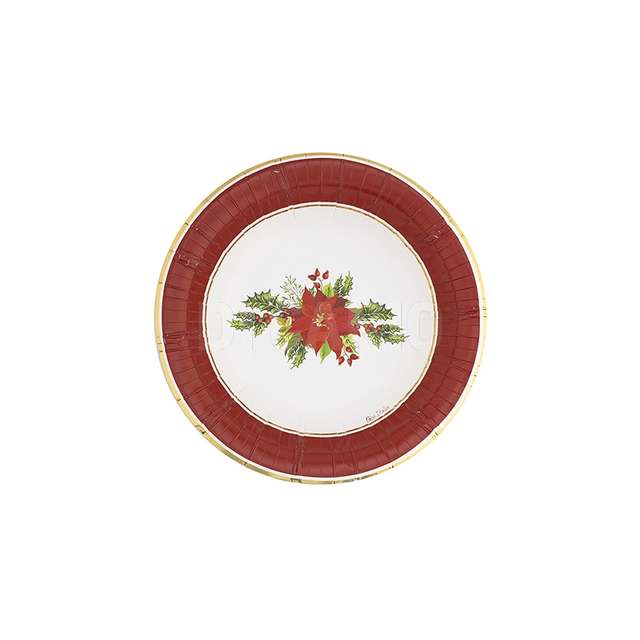 Set 8 fondine cm.24 christmas flower - Principale