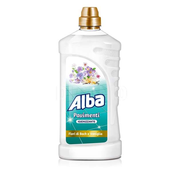 Alba lavapavimenti fiori di bach e vaniglia 1000ml - Principale