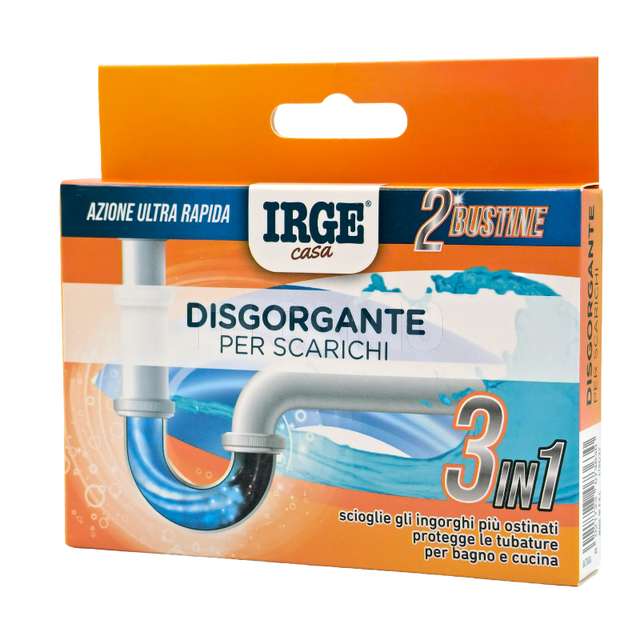 Disgorgante per scarichi 2x40 gr. - Principale
