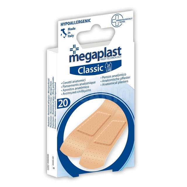 Cerotti classic 20 pz formato medio 7cm x2cm megaplast - Principale