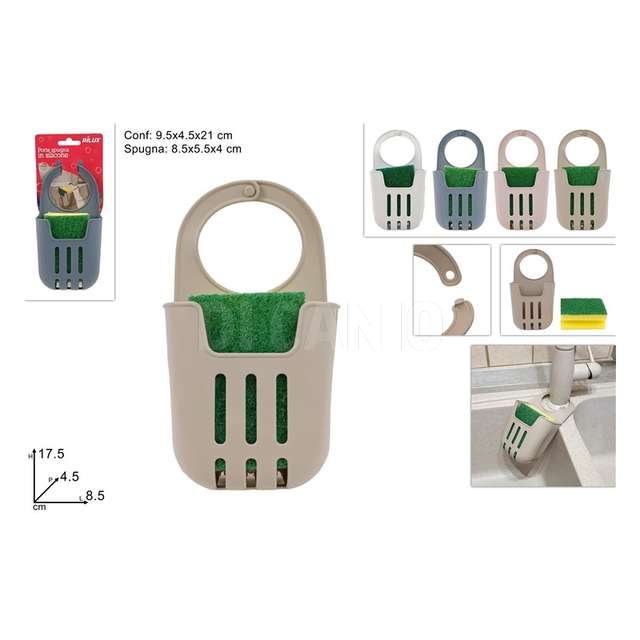 Porta spugna in silicone ass - Principale