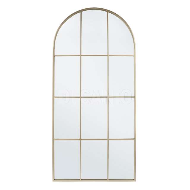Specchio c-c window in metallo nucleos oro 80x170 - Principale