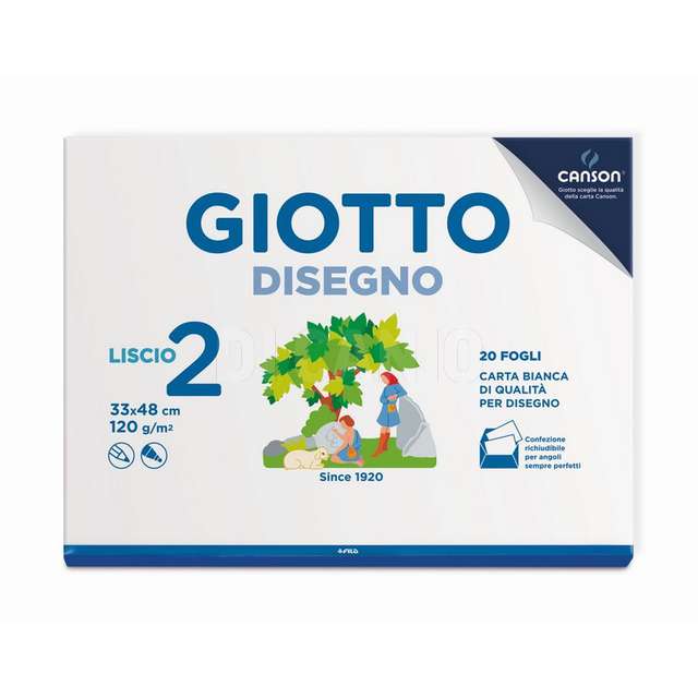 Album disegno 2 33x48 12f 120g liscio giotto - Principale