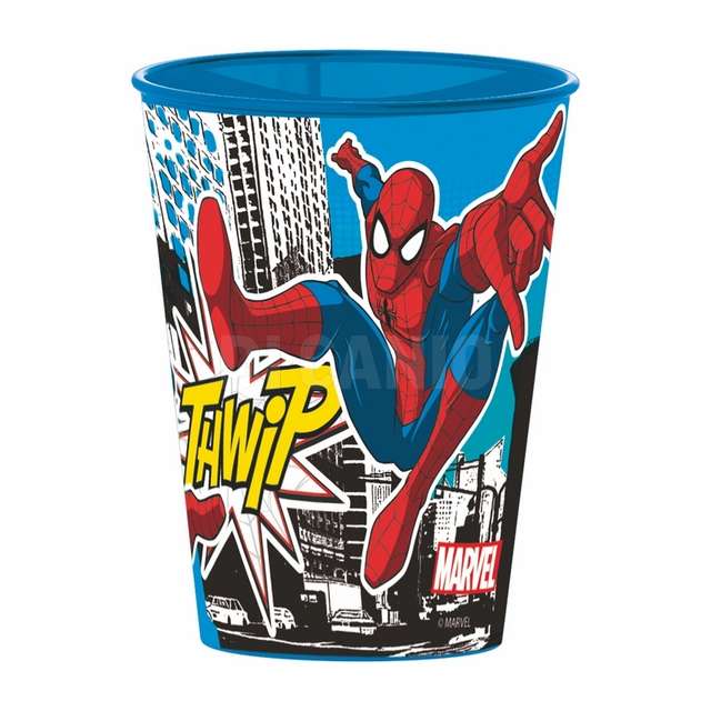 Bicchiere spiderman in pp - Principale