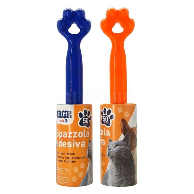 Spazzola adesiva irge per animali spa3102a - Principale