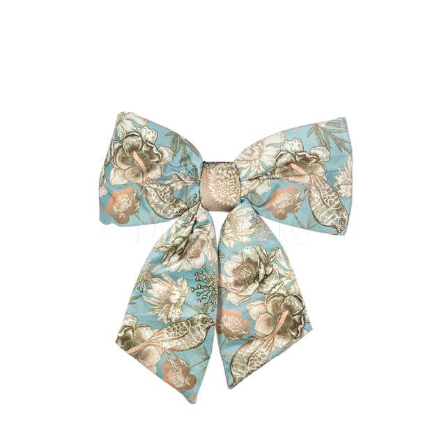 Fiocco decorato lt blue cm.24x16 - Principale