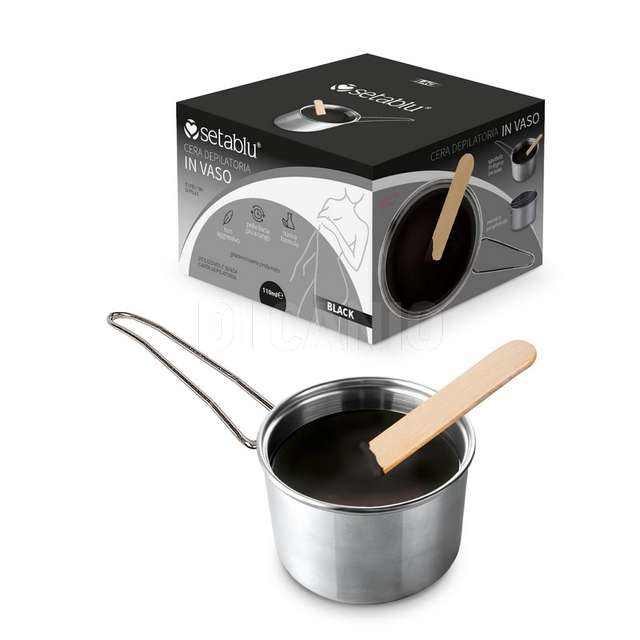 Cera depilatoria in vaso 110m black - Principale