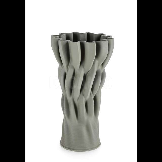 Vaso reiko tondo verde h32 - Principale