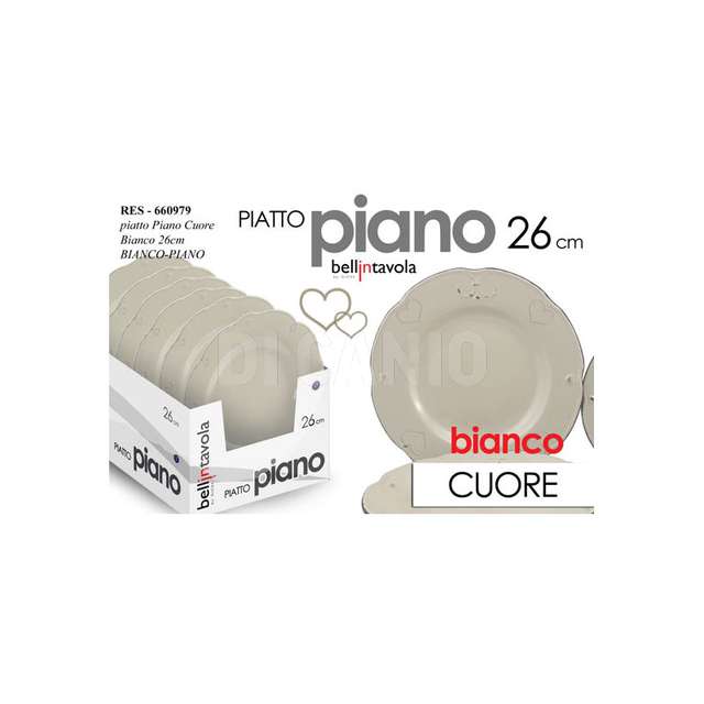 P.to piano 26cm bco c bianco-piano gicos 660979 - Principale