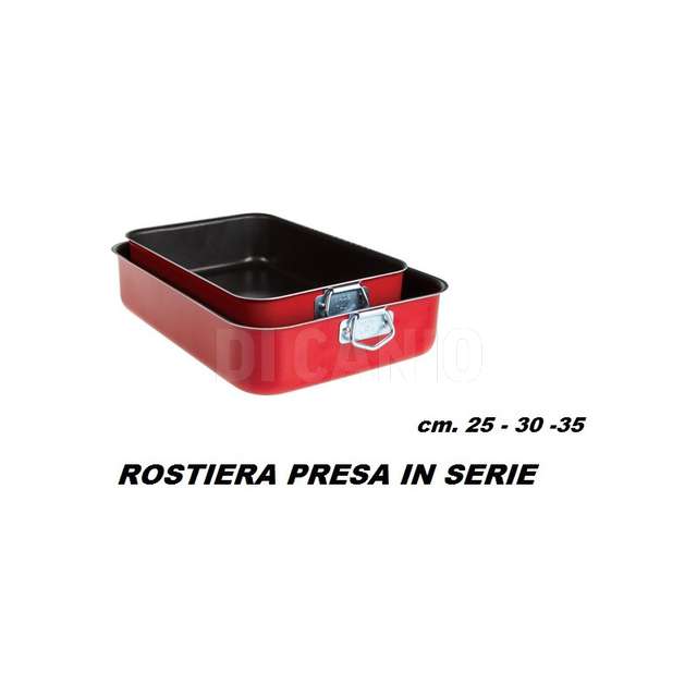 Lasagnera adriatica cm.25x18 con asola antiaderente zanetti mm 1,8 - Principale