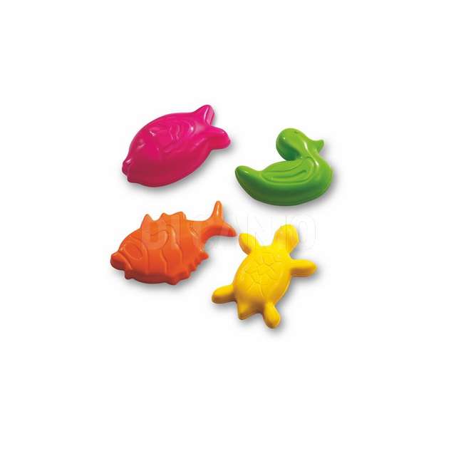 Formina mare plastica colori assortiti set 4 pezzi - Principale