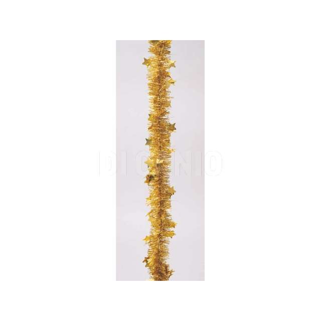 Filo pvc mm.60xmt.2 oro met.stelle fustellate 4 nastri - Principale