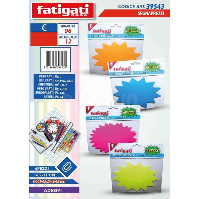 Segnaprezzi 6 pz - Principale