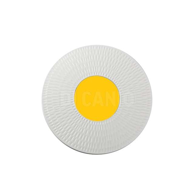 Piatto presentazione cm.30.5x1.5 int. cm.12.5 giallo - Principale
