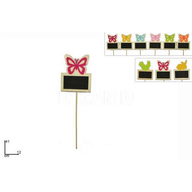 Lavagnetta con asta 41cm 3 soggetti 6 col gsj40010_14_15 d.esse - Principale