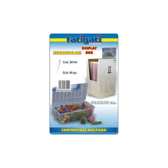 Contenitore plastica multiuso 34x19x13 f - Principale