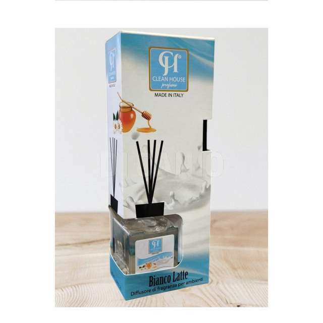 Profumatore cubo 100 ml bianco latte - Principale