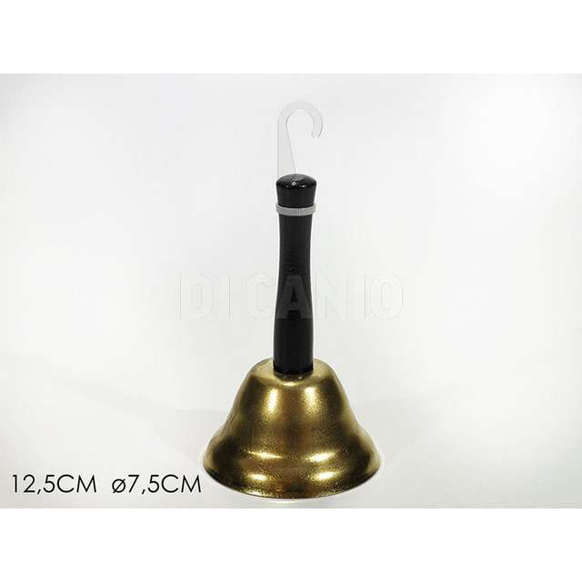 Campanellino natalizio 7.5 x 12.5 cm 3as - Principale