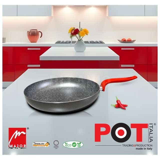 Padella cm.20 effetto pietra prestige (prezzo in serie 18-32) - Principale
