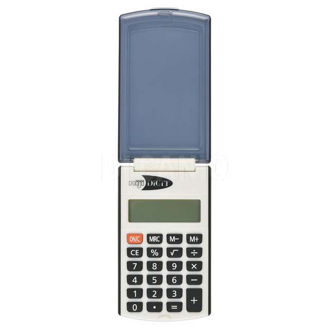 Calcolatrice elettronica 8 cifre ccm.6x10 lebez - Principale