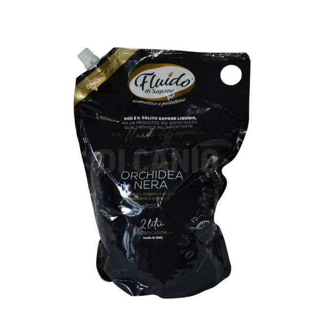 Fluido sapone eco orchidea nera 2l - Principale