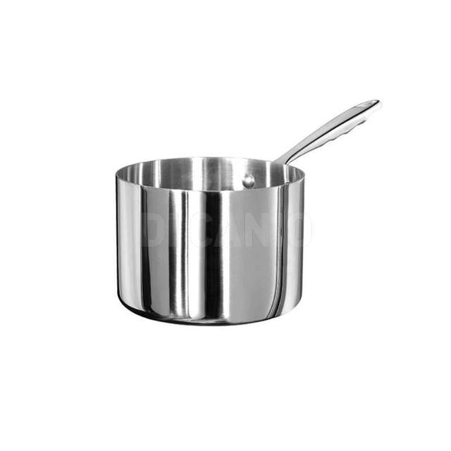 Casseruola alta 1 manico alluminio inoxlucido induzione cm20x14 agnelli - Principale