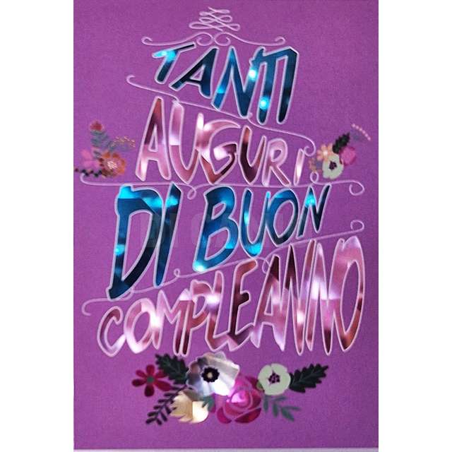 Biglietto flashcard n.032/buon compleanno - Principale