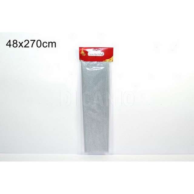 Tessuto albero cm.48x2.7 silver (12_48)due esse. - Principale