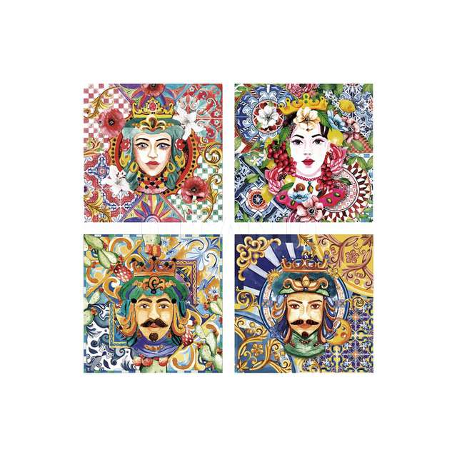 Oleografia su tela ass4sog cm40x40 - Principale