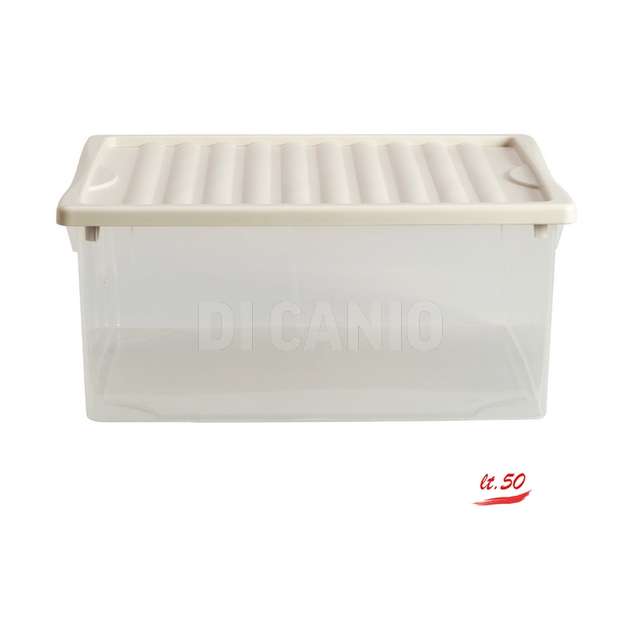 Contenitore riponimento in plastica 4 stagioni lt 50 cm 56x39,5x25,5 - Principale