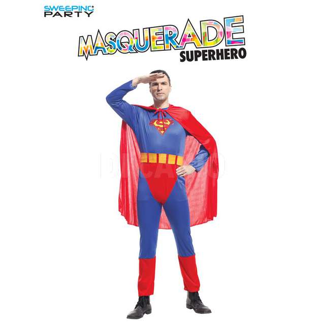 Costume superhero adulto - Principale