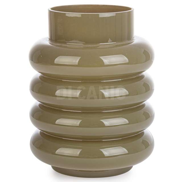 Vaso marny to vt verde oliva d15x19,5h in vetro - Principale