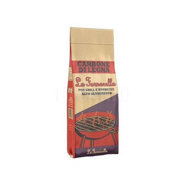 Carbone di legno barbeque kg.2.50 - Principale