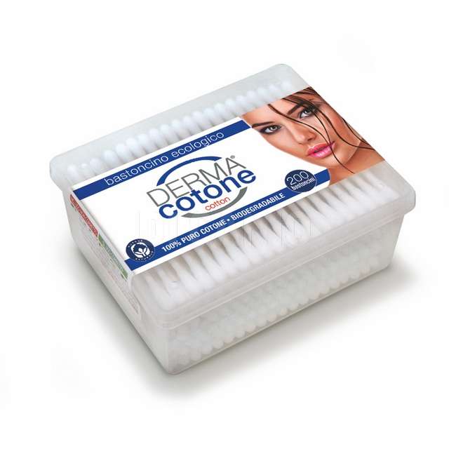 Cotton fioc 200 pz biodegradabili - Principale
