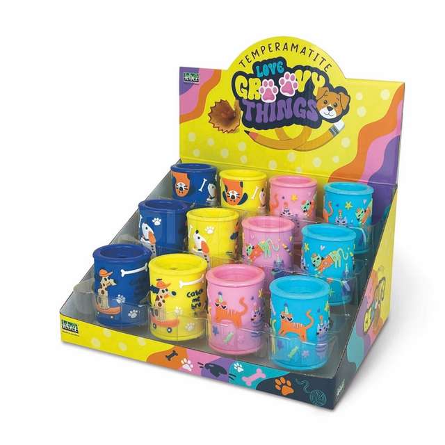 Temperino 2 fori 3d cats&dogs lebez - Principale