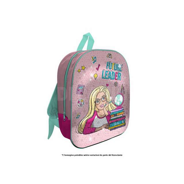 Zaino 3d c_pailettes 30 cm barbie mc - Principale
