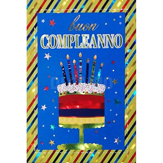 Biglietto flashcard n.049 buon compleanno - Principale