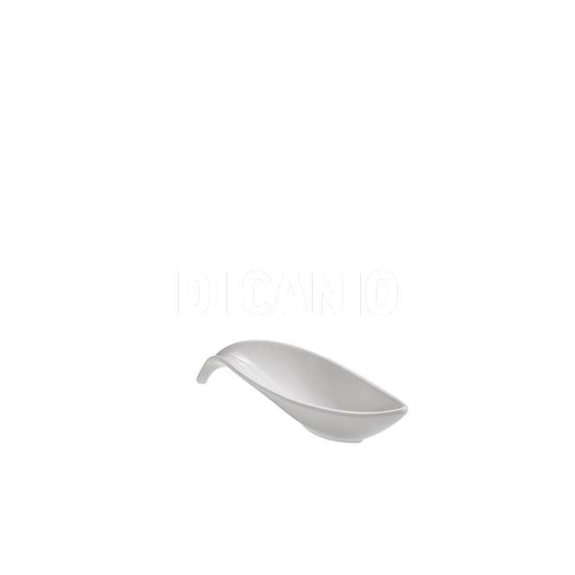 Salsiera melamina bianca cm.21x7x4.5 leone - Principale
