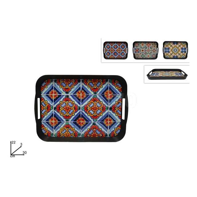Vassoio plastica rettangolare cm.30x22 - Principale