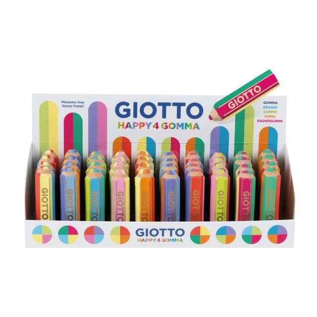 Happy gomma giotto natura fila - Principale